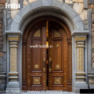 Wooden Carved Door Design Wooden Single Door Design No-6533