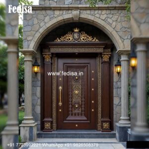 Ornate Door Design Sagwan Double Door Design With Price No-6547
