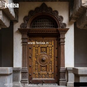 Carved Door Patterns Secret Door Design No-6561