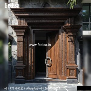 Rustic Classic Door Stylish Door Design No-6587