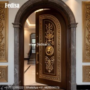 Villa Entrance Door Single Door Gate Design No-6594
