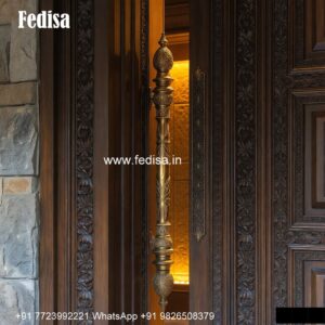 Elegant Double Door Classic Entry Design New Wood Door Design No-6601