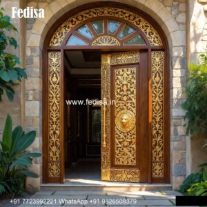 Double Door Classic Style Steel Double Door Design No-6605