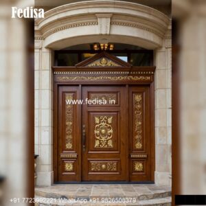 Royal Entrance Door Latest Wooden Door Design No-6616