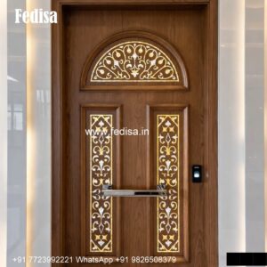 Solid Wood Classic Door Store Room Door Design No-6619