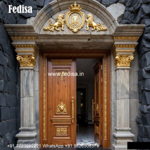 Mahogany Classic Doors Jali Wale Darwaje Ke Design No-6621