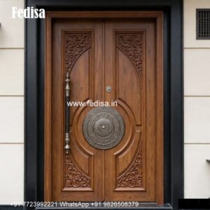 Handcrafted Wooden Door Door Design For Hall No-6623