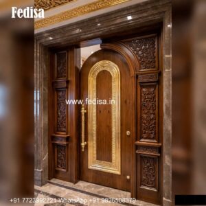Villa Entrance Door Lakdi Ke Darwaje Ka Design No-6635