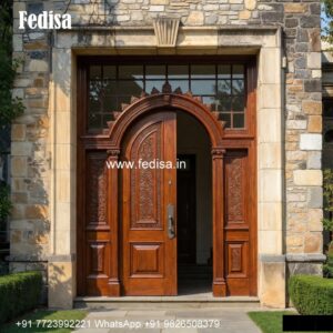 Classic Wooden Main Door Design For Home Aluminum Bathroom Door Design No-6638