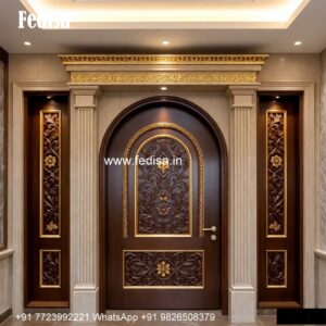 Vintage Wooden Door Inside Door Design No-6652