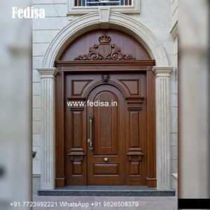 Villa Entrance Door Kathavu Design No-6676