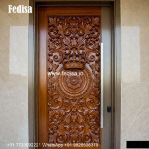 Luxury Classic Entrance Door Designs India Modern Sliding Door Design No-6681