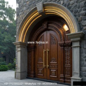 Carved Door Patterns Iron Chokhat Design No-6684