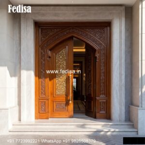 Arch Top Wooden Door Lakdi Ke Darwaje Double Door No-6688