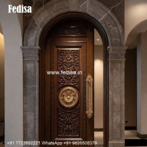 Teak Wood Door Design Teak Wood Main Double Door Design No-6702