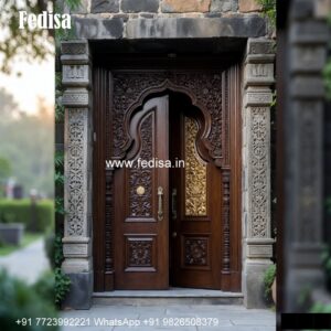 European Classic Door Door Attached Window Design No-6707