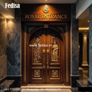 Ornate Door Design Single Iron Gate Design No-6711