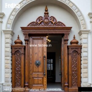 Italian Style Wooden Doors Jali Darwaja Design No-6713
