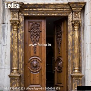 Royal Entrance Door Steel Jali Design For Main Door No-6739