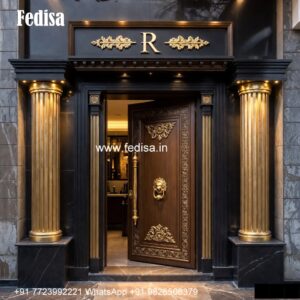 Teak Wood Door Design Double Jali Door Design 2024 No-6743