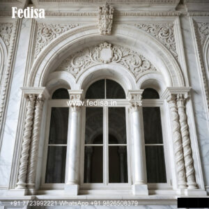 Luxury Marble Window Design Classic Home Windows No-044