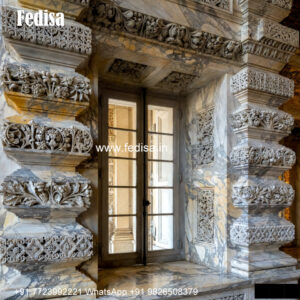 Marble Jali Window Design Casement Window Design No-051