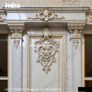 Carved Marble Window Design Wooden Classic Windows No-087