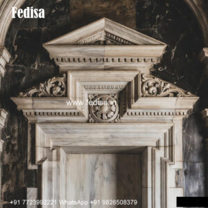 Marble Jali Window Design Bay Window Classic Style No-089