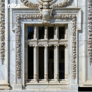 Elegant Marble Window Frame Double Hung Windows Classic No-091