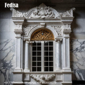Polished Marble Window Design Victorian Window Design No-094