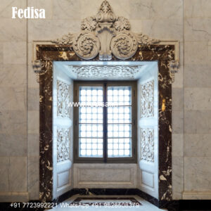 Marble Texture Window Design Decorative Window Molding No-097