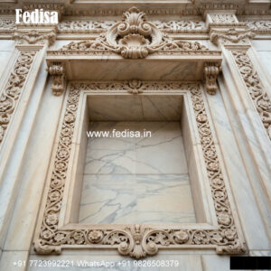 Marble Cladding Window Design Iron Window Design Classic No-099