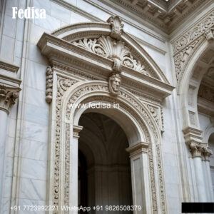 Balcony Marble Window Design Classic Interior Window Design No-105