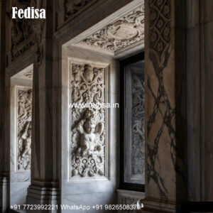 White Marble Window Design Double Hung Windows Classic No-130