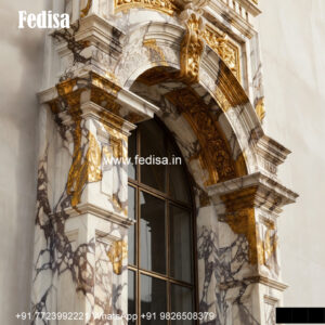 Luxury Marble Window Frame Design Bedroom Classic Window Style No-146