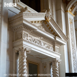 Classic Marble Window Border Design Front Elevation Window Design No-186