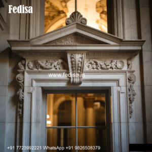 Decorative Marble Window Frame Elegant Window Design No-238
