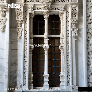 Living Room Marble Window Design Classic Window Grills Design No-254