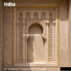 White Marble Window Design Wooden Classic Windows No-282