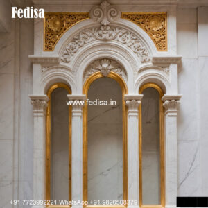 Stone Finish Window Frame Colonial Window Style No-288