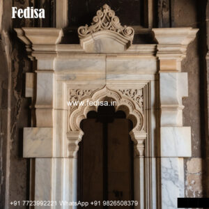 Balcony Marble Window Design Carved Wooden Windows No-295