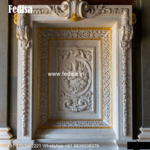 Marble Window Style Small House Classic Window Design No-347