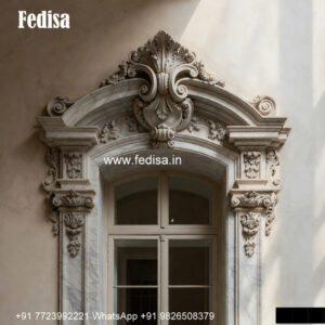 Polished Marble Window Design Wooden Classic Windows No-360