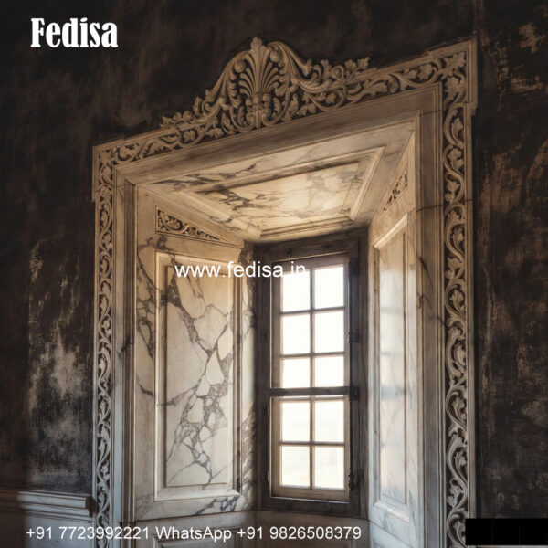 Window Frame Border Design Classic Marble Window Border Design Traditional Window Frames No-414 ...