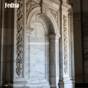 White Marble Window Design Classic Home Windows No-434