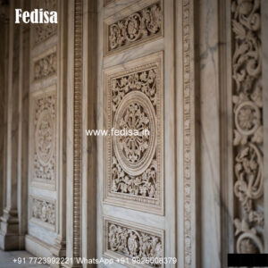 Marble Texture Window Design Arched Window Design No-439