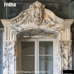 Marble Window Exterior Design Double Hung Windows Classic No-442