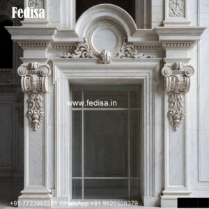 Bedroom Marble Window Frame Victorian Window Design No-445