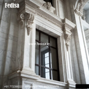 Marble Window Border Design Luxury Classic Home Window Ideas No-465