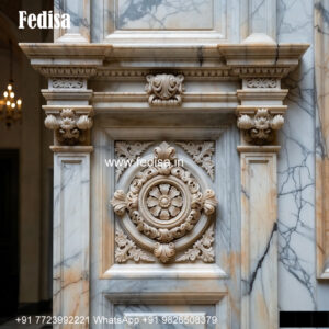 Marble Jali Window Design Vintage Style Window Design Ideas No-507